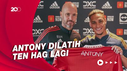 Reuni dengan Ten Hag, Antony: Dia Bikin Performa Saya Luar Biasa