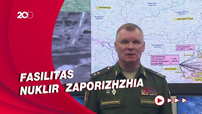 Rusia Tuding Ukraina Serang Zaporizhzhia, Ingin Kacaukan Misi IAEA