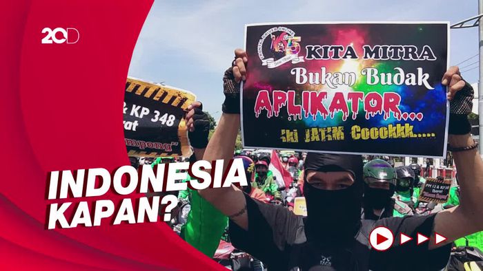 Ini Negara-negara yang Jadikan Driver Online Karyawan