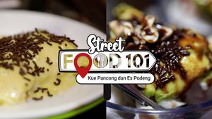 Manisnya Kue Pancong Legendaris dan Segarnya Es Podeng Bulungan