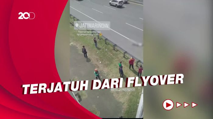 Heboh Pria Diduga Bunuh Diri Ditemukan Tergeletak di Tol Japek