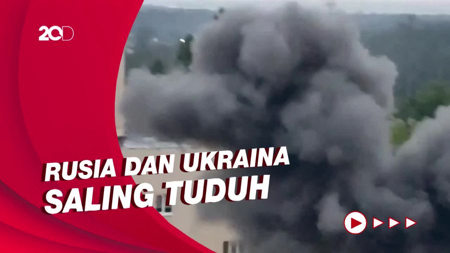 Detik-detik Serangkaian Ledakan Dekat Reaktor Nuklir Zaporizhzhia