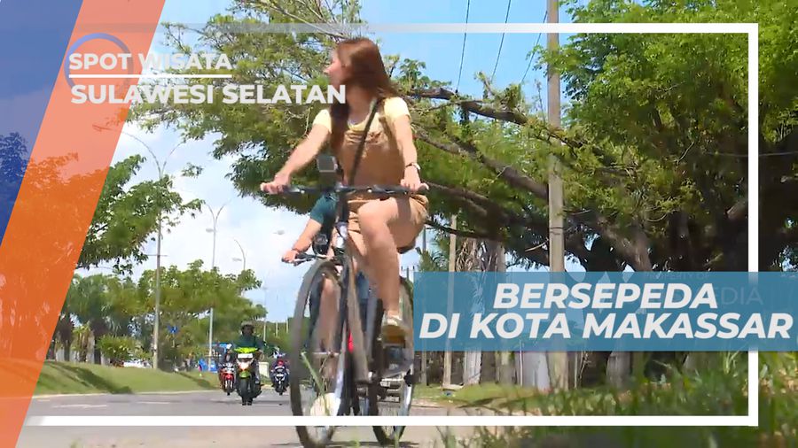 Serunya Berkeliling Kota Makassar Dengan Naik Sepeda, Sulawesi Selatan