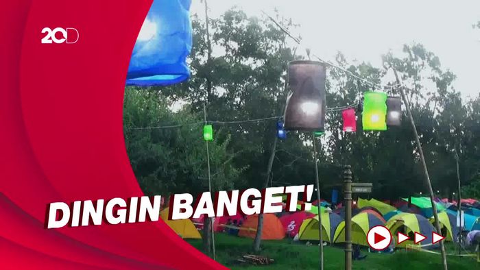 Sensasi Camping di Dieng Culture Festival