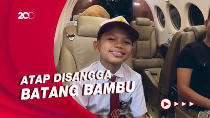 Langkah Farel Prayoga Bantu Renovasi Atap Sekolahnya yang Nyaris Roboh