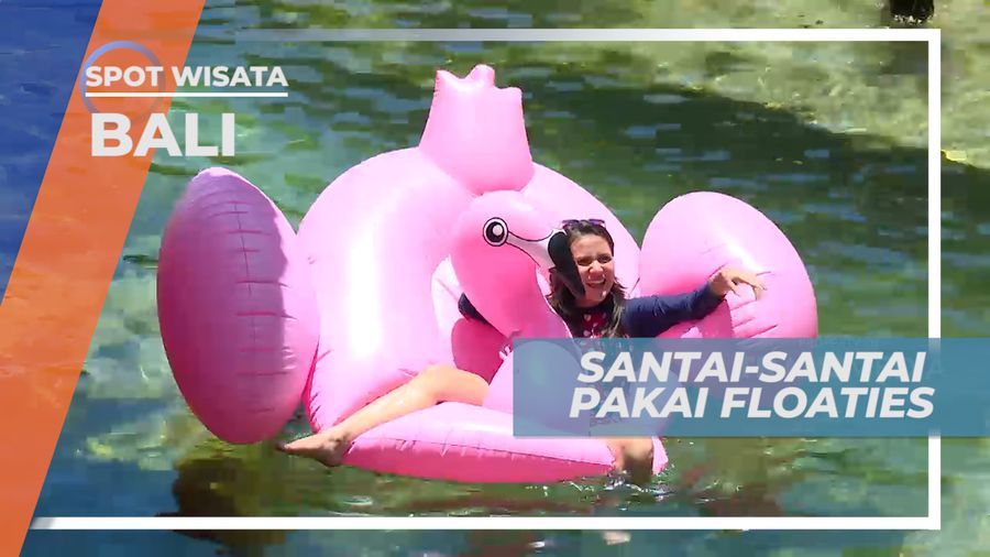 Angels Billabong, Bersantai di Atas Floaties Menikmati Suasana Kolam Alami, Bali