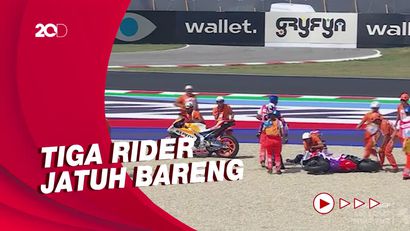 Drama di Awal Balapan MotoGP San Marino: Zarco-Espargaro Crash Bareng