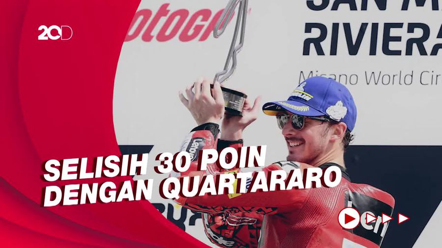 Bagnaia Naik Posisi Kedua Klasemen MotoGP 2022, Bayangi Quartararo