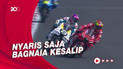 Duel Seru Bagnaia Vs Bastianini di Lap Terakhir MotoGP San Marino