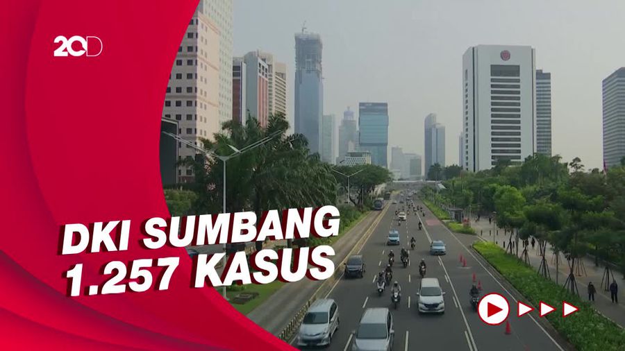 Kasus Covid-19 RI Bertambah 2.764, DKI Tertinggi