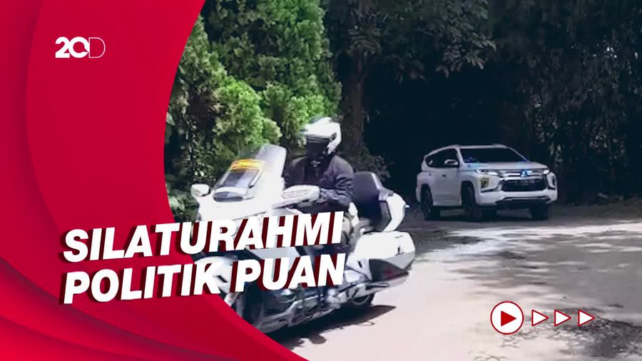 Momen Kedatangan Puan Maharani di Hambalang
