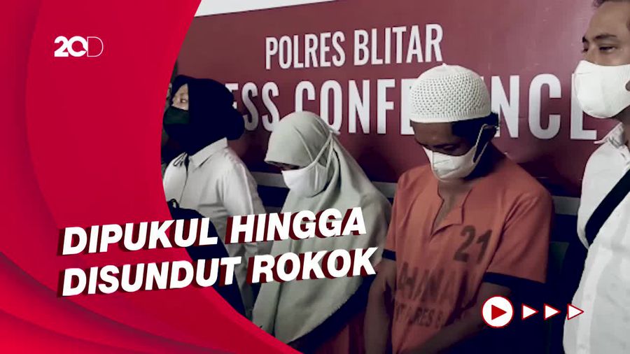 Pasutri di Blitar Menganiaya Balita hingga Luka Sekujur Tubuh