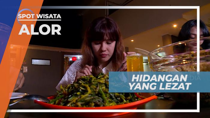 Makan Malam Lahap Setelah Lelah Seharian Beraktivitas, Alor