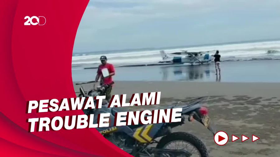 Pesawat Latih Mendarat Darurat di Banyuwangi, Pilot-Penumpang Selamat