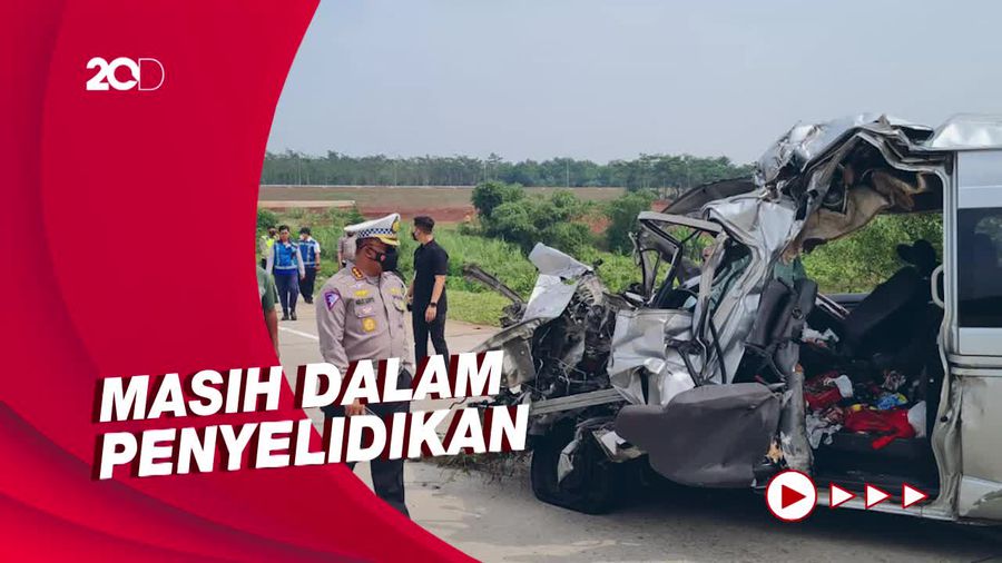 Polisi Olah TKP di Lokasi Kecelakaan Maut Tol Batang Tewaskan 7 Orang
