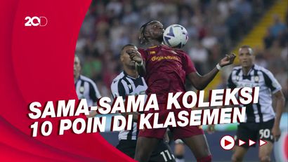 AS Roma Dibantai Udinese 4-0