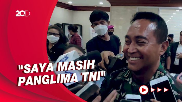 Senyum Lebar Jenderal Andika Saat Ditanya Jadi Bacapres NasDem
