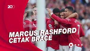 Manchester United Hajar Arsenal 3-1, Antony Cetak Gol