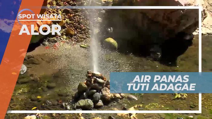 Pesona Keindahan Alam Air Panas Tuti Adagae Alor Nusa Tenggara Timur