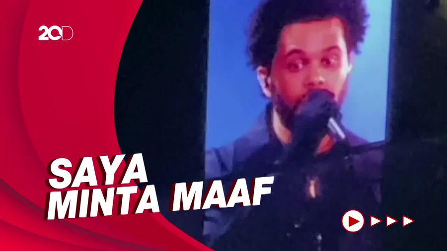 The Weeknd Akhiri Konser Lebih Awal Karena Kehilangan Suaranya