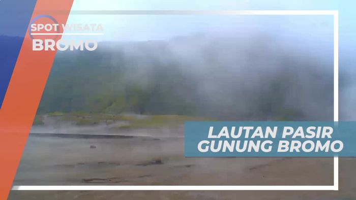 Menyusuri Kawasan Lautan Pasir Gunung Bromo Jawa Timur