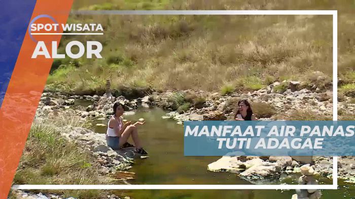 Bagus Untuk Kulit, Manfaat Air Panas Tuti Adagae Alor Nusa Tenggara Timur