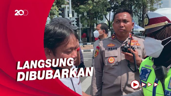 Massa Demo Ingin Bertemu Jokowi, Polisi: Presiden di Istana Bogor