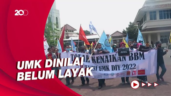BBM Naik-Sulit Punya Rumah, Buruh Jogja Demo Tuntut Kenaikan Upah