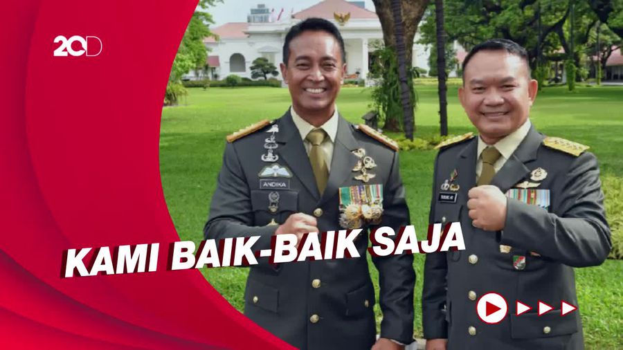Bantahan KSAD Soal Isu Tak Harmonis dengan Panglima TNI