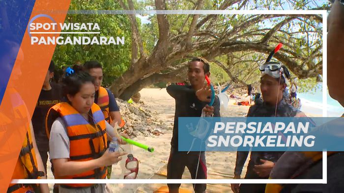 Persiapan Menjelajahi Surga Bawah Laut Pantai Pasir Putih, Pangandaran