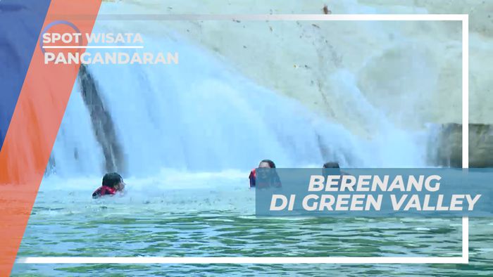 Green Valley, Seru-seruan Berenang dan Bermain Air di Sungai yang Jernih, Pangandaran