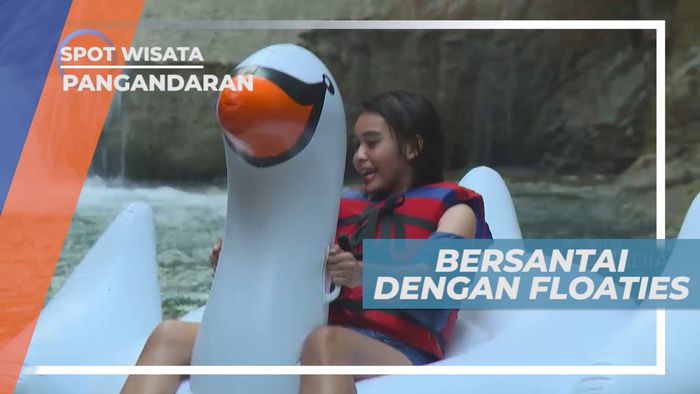 Green Valley, Bersantai Menikmati Suasana Alam di Atas Floaties, Pangandaran