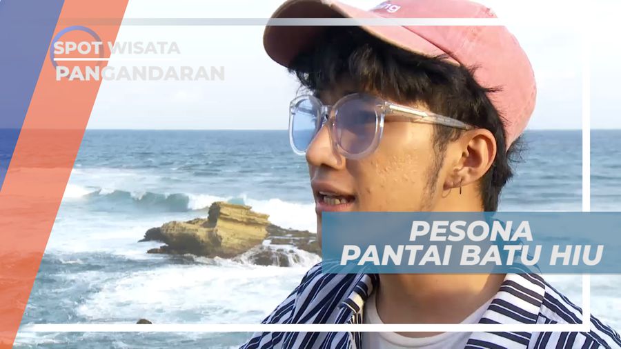 Liburan Seru Menikmati Indahnya Pantai Batu Hiu, Pangandaran