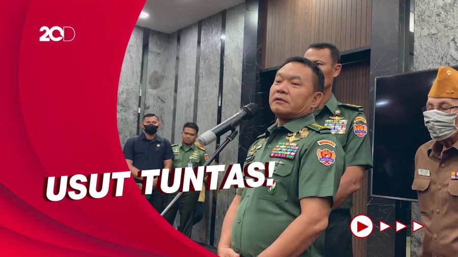 Oknum TNI Terlibat Kasus Mutilasi di Papua, KSAD Dudung: Pecat!