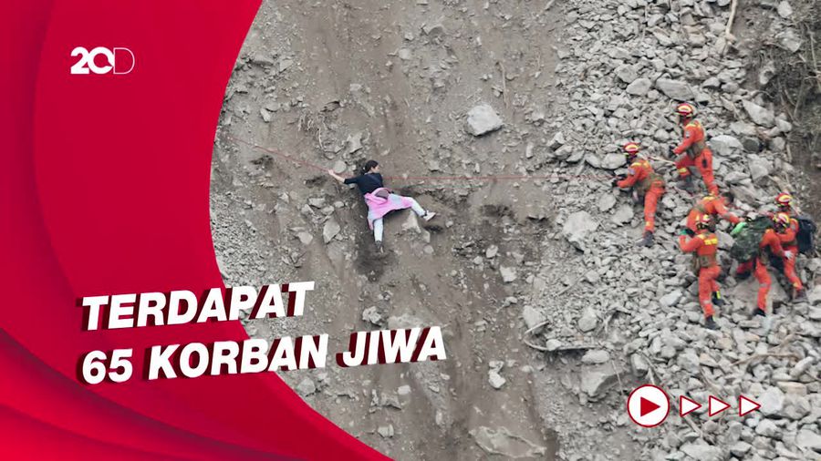 Korban Gempa di China Bertambah, Petugas Berpacu dengan Waktu