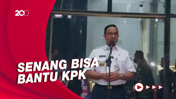 Pernyataan Lengkap Anies Usai Diperiksa KPK Terkait Formula E