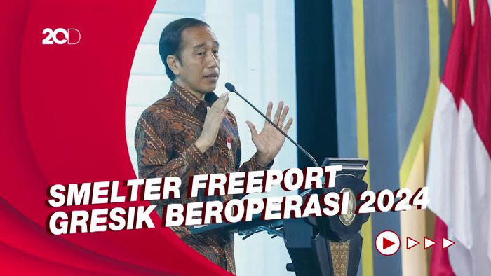 Jokowi Cerita Sulitnya Minta Freeport Bikin Smelter