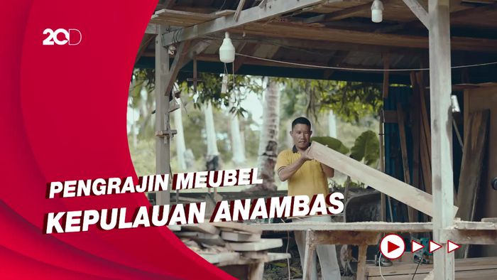 Kisah Saprizal Pengusaha Meubel Pulau Letong