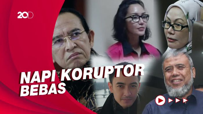 Daftar Nama Koruptor yang Bebas Bersyarat