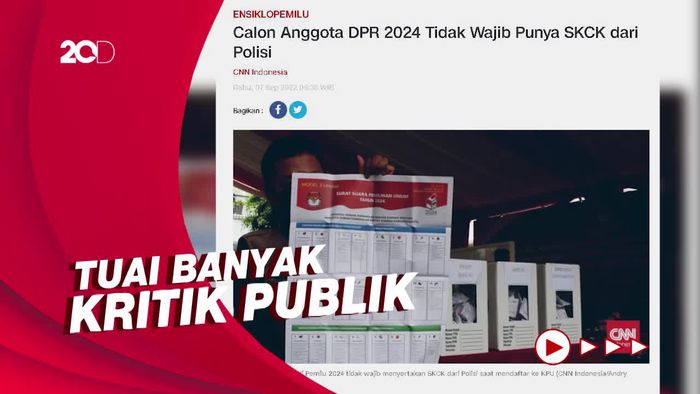 Susi Pudjiastuti-Baskara Kritik Calon Anggota DPR Bebas SKCK
