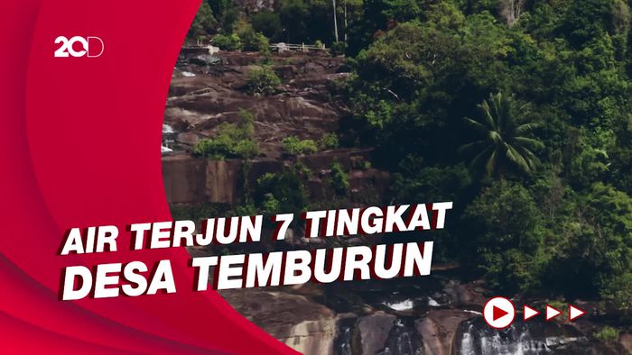 Melihat Keindahan Alam Air Terjun 7 Tingkat dan Mangrove Pulau Tarempa