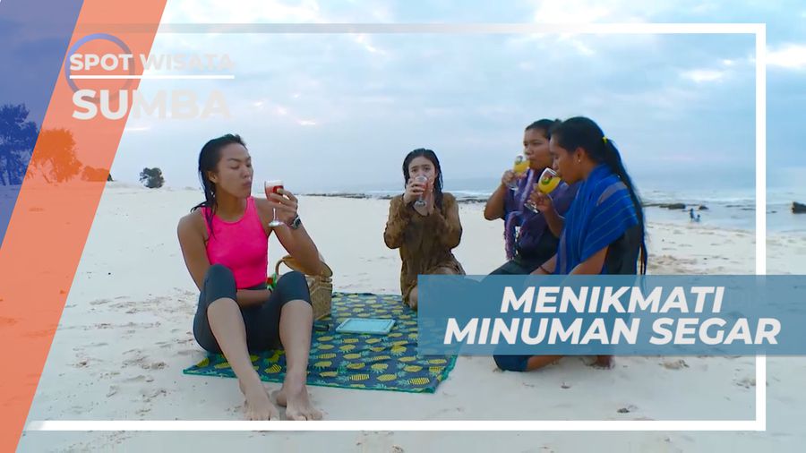 Kesegaran Jus Buah Segar, Cocok Dinikmati Pinggir Pantai, Sumba