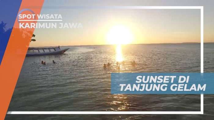 Menikmati Indahnya Sinar Sunset yang Romantis di Tanjung Gelam, Karimunjawa