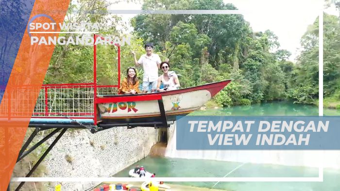 Jembatan Unik yang Cocok jadi Spot Berfoto, Pangandaran