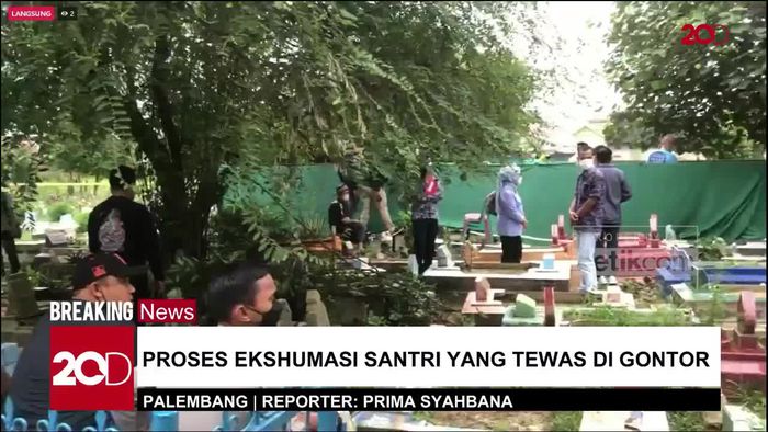 Proses Ekshumasi Santri Tewas di Gontor