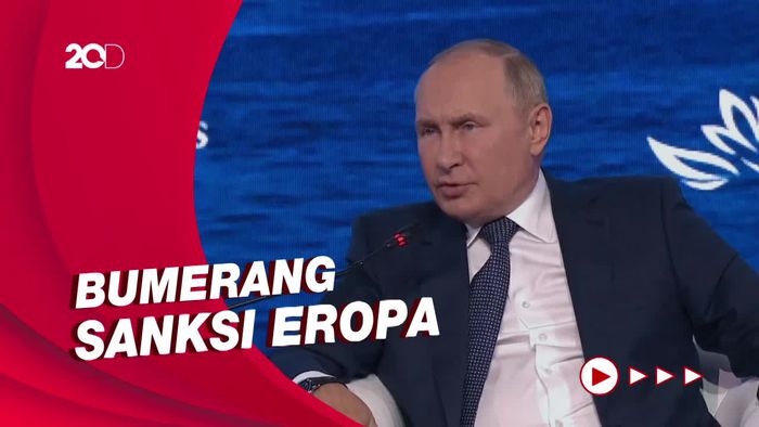 Putin Salahkan Eropa Atas Krisis Energi