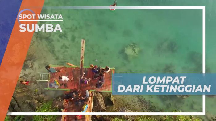 Uji Adrenalin Melompat ke Danau Weekuri Sumba