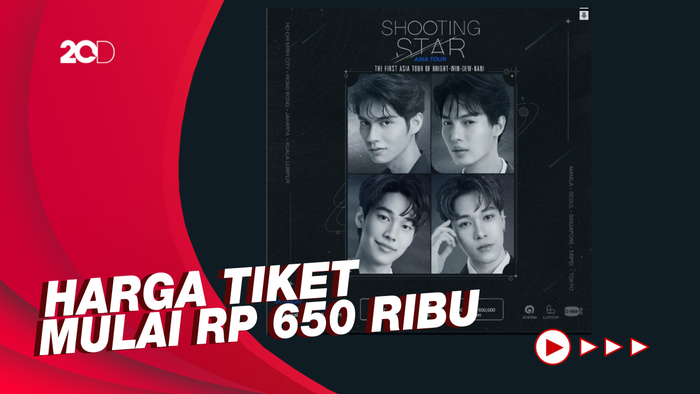 Pemeran F4 Thailand Bakal Gelar Konser di Jakarta