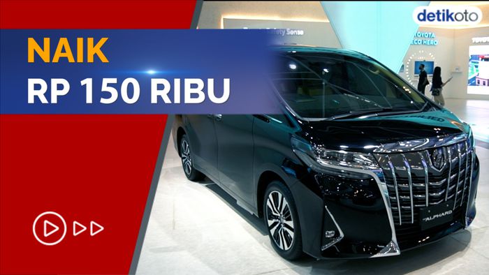 Pertamax Naik, Isi Full Tank Toyota Alphard Tembus Rp 1 Juta