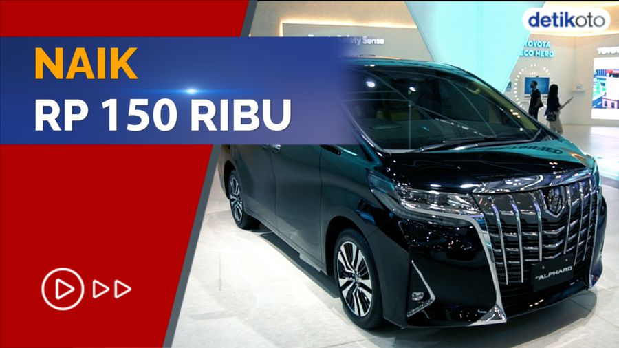Pertamax Naik, Isi Full Tank Toyota Alphard Tembus Rp 1 Juta